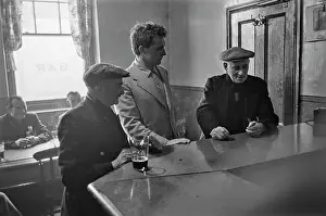 Burton Drinking With His Father