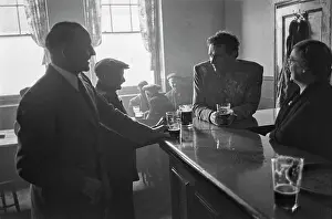 Burton And Family At The Miner's Arms