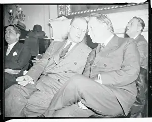 Wheeler Prints: Burton K. Wheeler and William E. Borah Conversing During Meeting