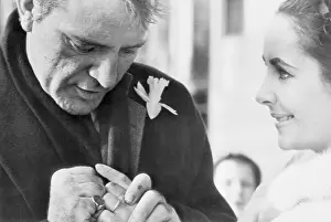 Toronto Prints: Burton and Taylor Show Wedding Rings