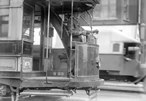 Tram Prints: Bus Conductor