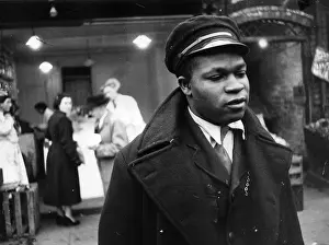Jamaican Prints: Bus Conductor