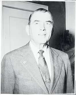 Robert J Prints: Business Executive Robert J. Kleberg Jr. Posing in Suit and Tie