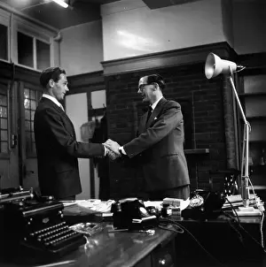 Typewriter Prints: Business Meeting