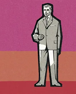 Illustration And Pai Prints: Businessman