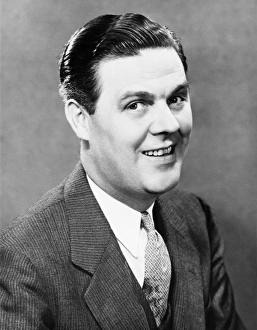 35 39 Years Collection: Businessman posing in studio, (B&W), portrait