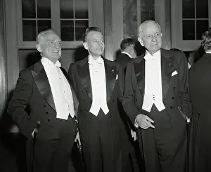 Thomas J Prints: Businessmen at Banquet
