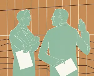 Businessmen Talking