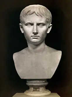 Augustus Prints: Bust of Augustus Caesar