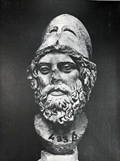 Bronze Prints: Bust Of Constantine The Great Colossal