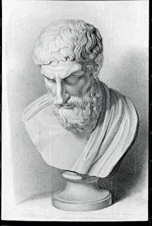 Bust of Epicurus