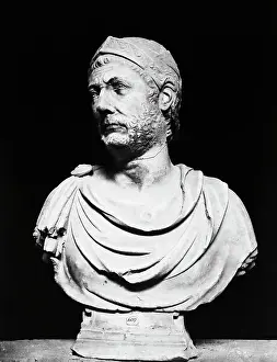Sculpture Bust Prints: Bust Of Hannibal In Naples Museum