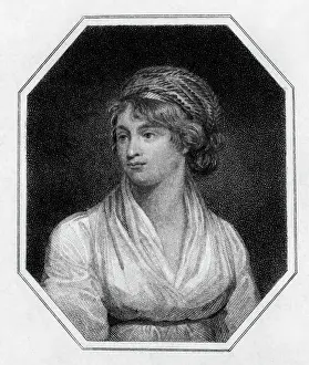 Feminist Prints: Bust Portrait of Mary Wollstonecraft Godwin