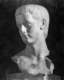 Bust of Roman Ruler Caligula