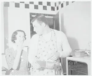 Homemade Prints: Buster Crabbe and Wife
