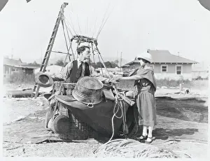 Caring Prints: Buster Keaton in Hot Air Balloon