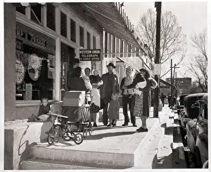 Main Prints: Bustling Main Street, Buchanan, Georgia