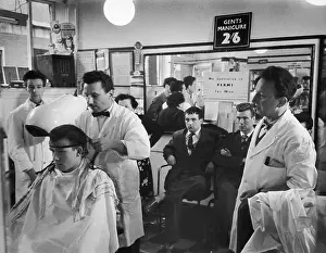 Grooming Prints: Busy London Barbers