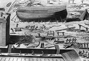 Transport H Prints: Busy Shipyard