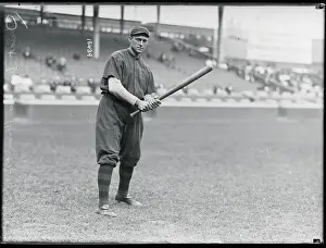 Butch Schmidt Holding Baseball Bat
