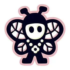 Housefly Prints: Butterfly