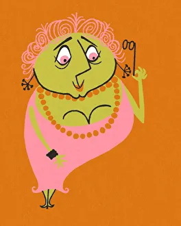 Pearl Collection: Buxom Old Lady