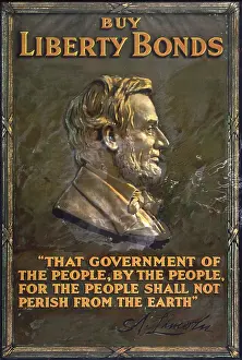 Great War Prints: Buy Liberty Bonds. A. Lincoln