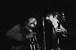 Acr044129 Prints: The Byrds At The Monterey Pop Festival