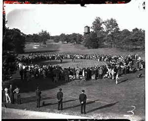 Byron Nelson Golfing on Green