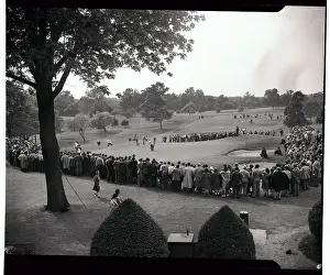 Mamaroneck Prints: Byron Nelson Playing 18th Green