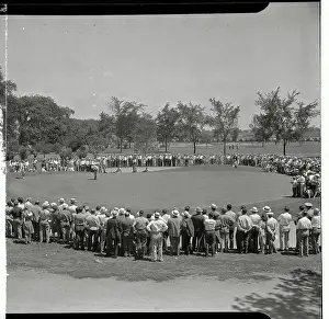 Byron Nelson Putting During Tournament