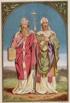 Two Byzantine Missionaries Traveling to Slavic Lands