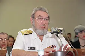 Aids Prints: C. Everett Koop Testifying