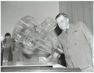 C. S. McDowell with Large Model Telescope