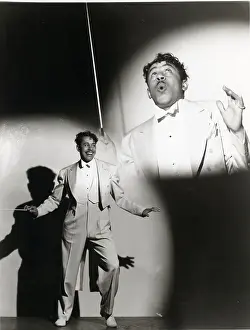 Bandleader Prints: Cab Calloway In Double Exposure Photo