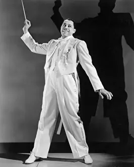 Stylish Prints: Cab Calloway Holding Baton