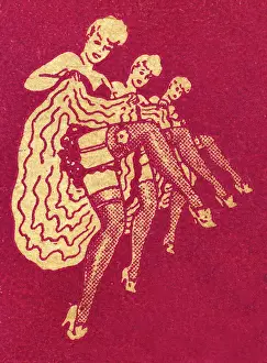 4 21 16 Heimann Prints: Cabaret dancers