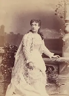 Cabinet card portrait of Maude Granger in Shakespeare's Romeo and Juliet, ca 1878