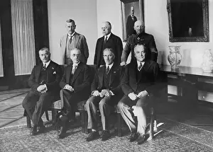 Cabinet Members Posing for Camera