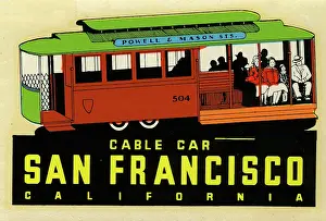 Stylize Prints: Cable Car