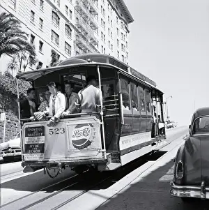 Cable Prints: Cable Car in San Francisco