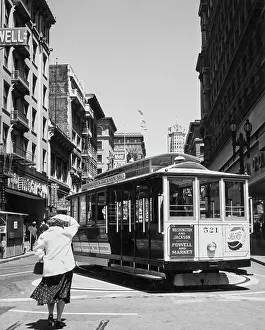 Huty37652 Prints: Cable Car Turnaround