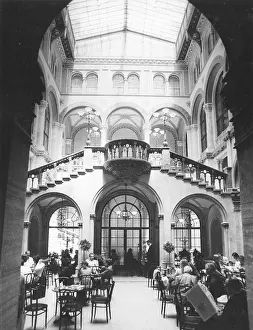 Courtyards Prints: Café Central in Palais Ferstel