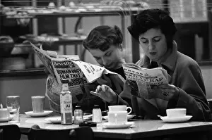 M Eat Rest Cafe Bri London Prints: Cafe Papers