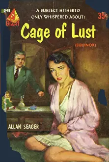 Press And Publishing Prints: Cage Of Lust Book Jacket