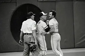 Cal Ripken, Sr. Grabbing Freddie Lynn