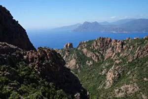 Images Dated 27th June 2016: Calanches of Piana, Unesco, Corsica, France