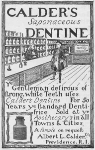 Tooth Prints: Calder's Dentine