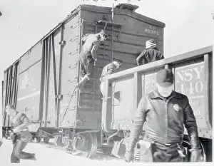 California Police Searching Freight Train
