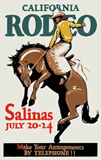 Bronco Prints: California Rodeo, Salinas, July 20-24
